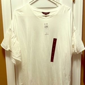 Brand new white dressy top.